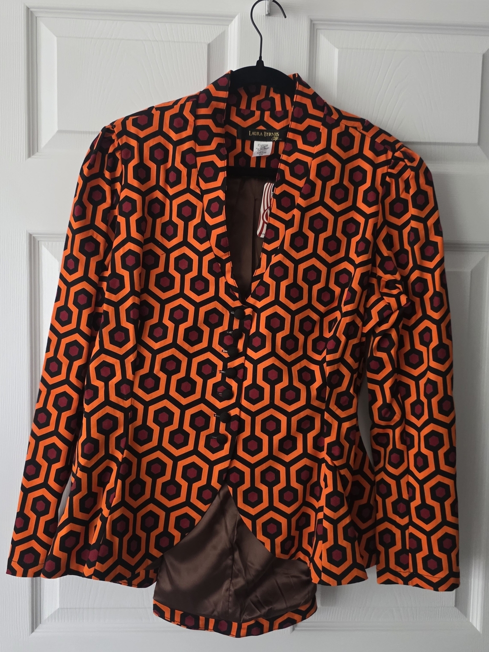 NWT 2X Hexagon Print Morgana Jacket